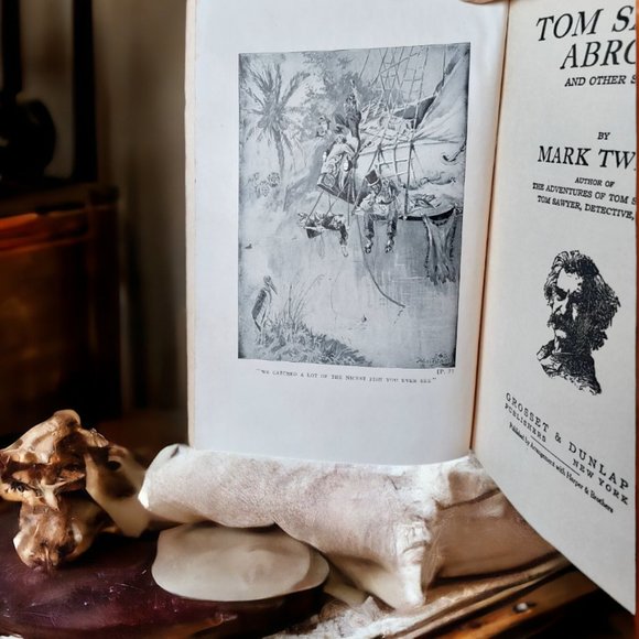 "Rare" Tom Sawyer Abroad 1924 Edition by Mark Twain - Picture 5 of 12